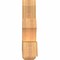 Ekena Millwork Redmond Smooth Timber Gable Bracket, Western Red Cedar, 48"W x 24"H x 5 1/2"D x 5 1/2"F, 12/12 Pitch GBW048X24X0606RED00SWR - alternate 4